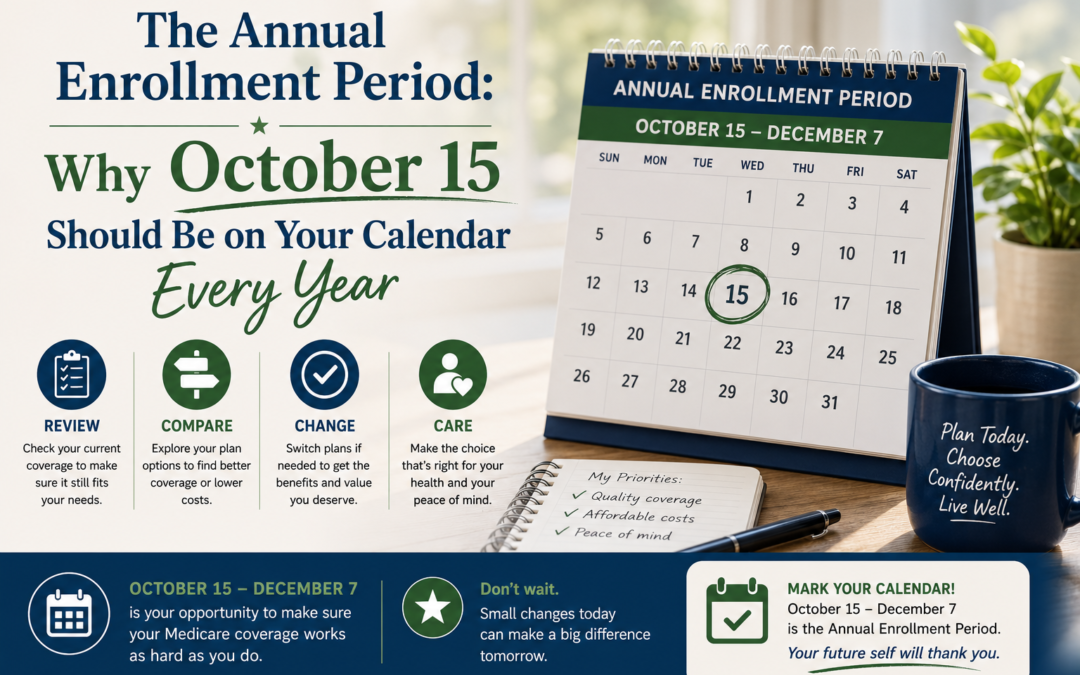 The Annual Enrollment Period: Why October 15 Should Be on Your Calendar Every Year
